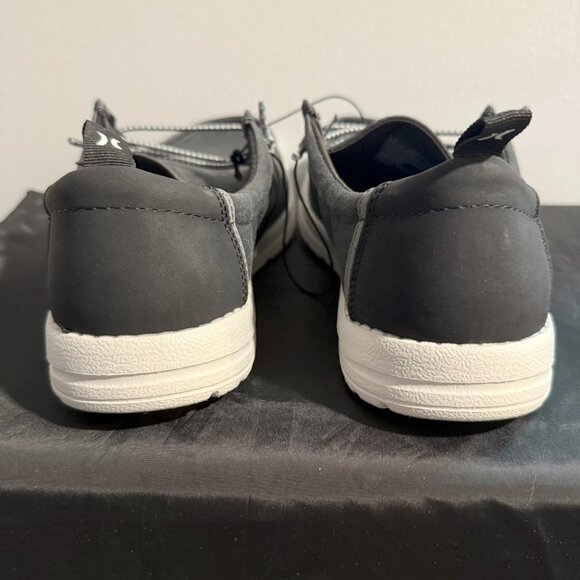 Men's US 8 Hurley Laguna Black Casual Shoes With Memory Foam Lightweight - Picture 6 of 8